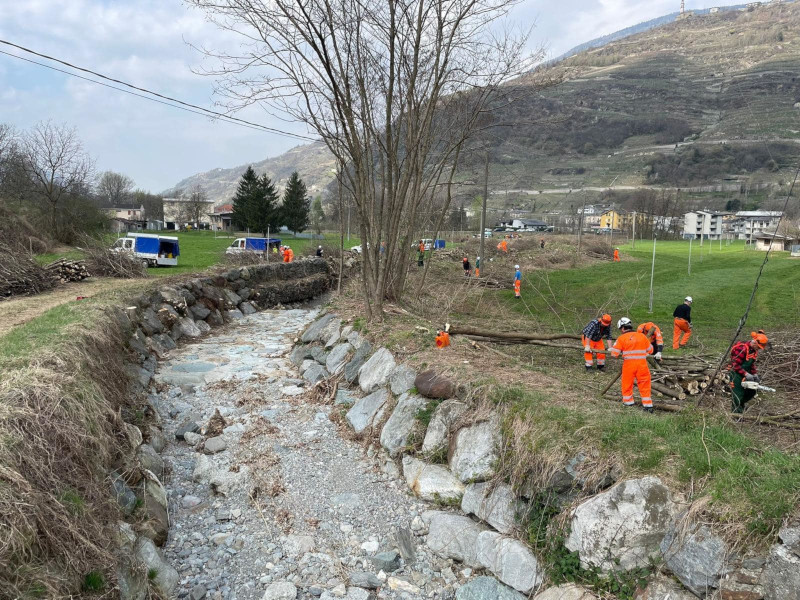Fiumi sicuri torrente caronella teglio