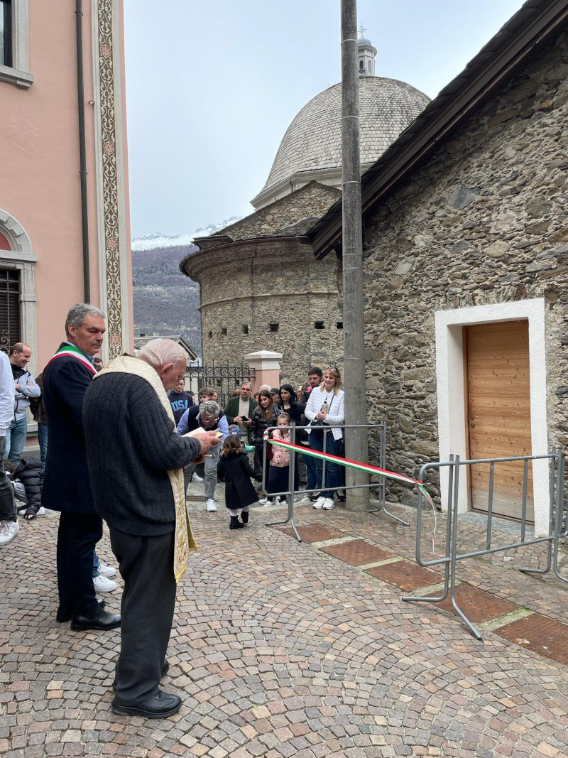 Forcola inaugurazione sala multifunzionale San Giuseppe