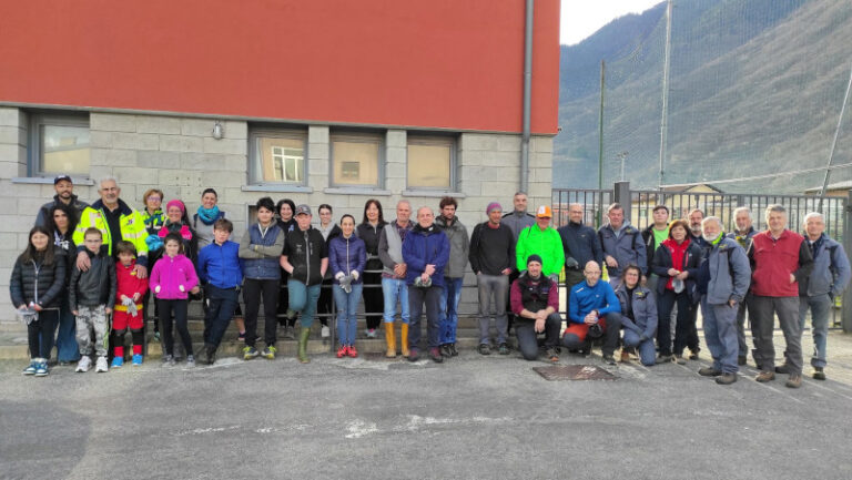 Giornata Verde Pulito Delebio raccolta rifiuti