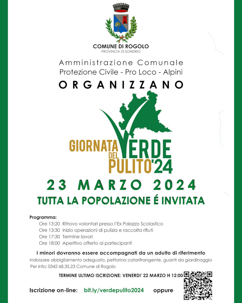 Giornata Verde Pulito 2024 Rogolo