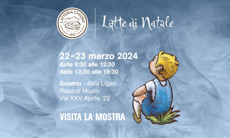 Mostra Sondrio concorso Latte di Natale Latteria Chiuro