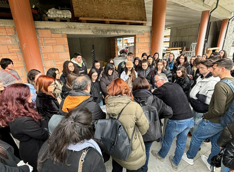 Accademia Belle Arti Sanremo e azienda Samolaco progettazione nuovo showroom