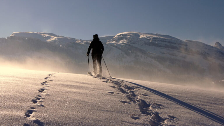 Sciatore neve