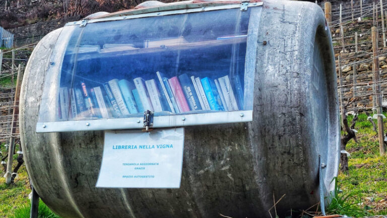 Villa di Tirano libreria vigna