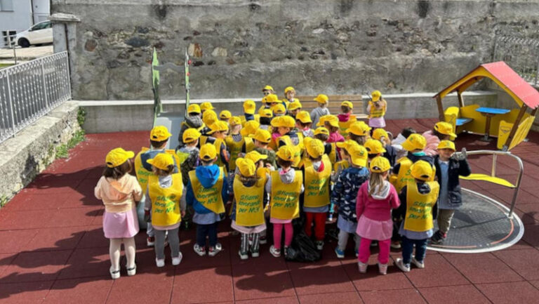 Villa di Tirano 'Ripuliamo il Pianeta' Scuola Infanzia Girotondo