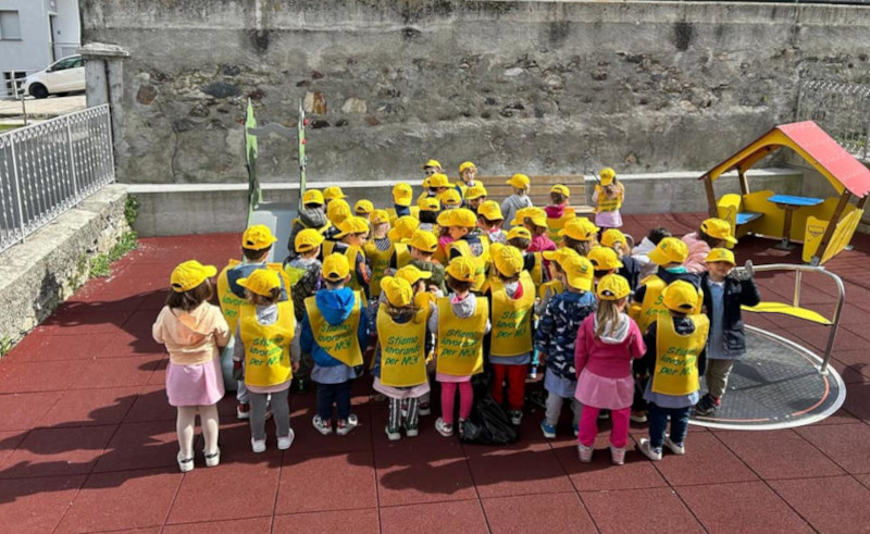 Villa di Tirano 'Ripuliamo il Pianeta' Scuola Infanzia Girotondo