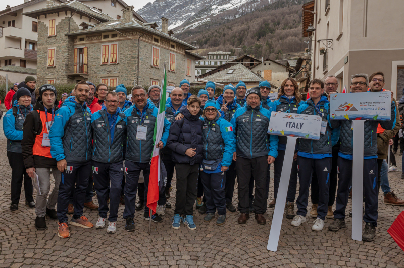 World Transplant Winter Games Bormio cerimonia apertura