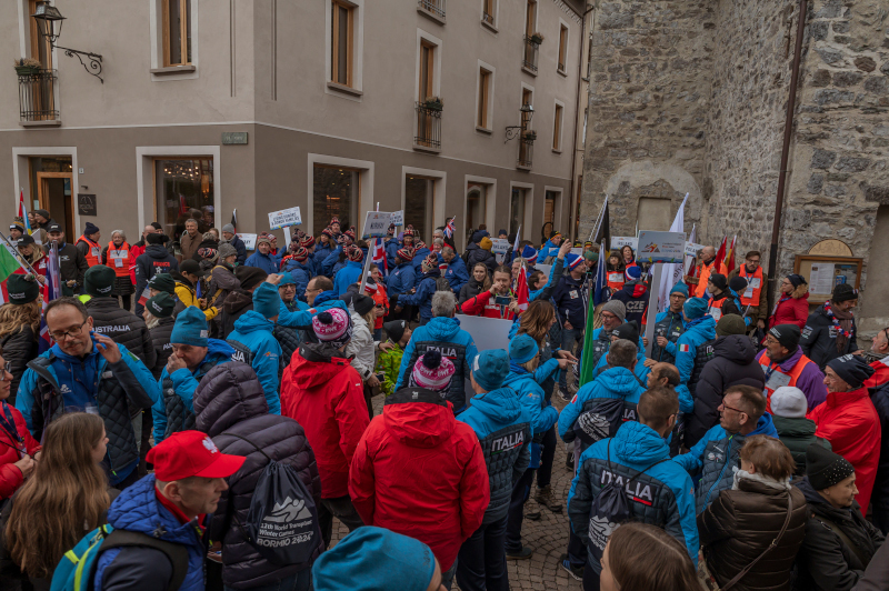 World Transplant Winter Games Bormio cerimonia apertura