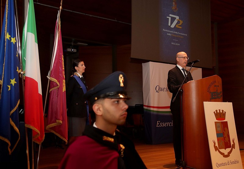 172 anni Polizia di Stato cerimonia Morbegno