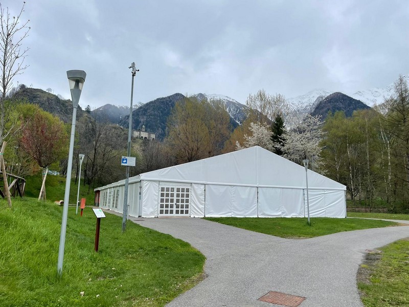 Sondalo tensostruttura Cittadella Sport