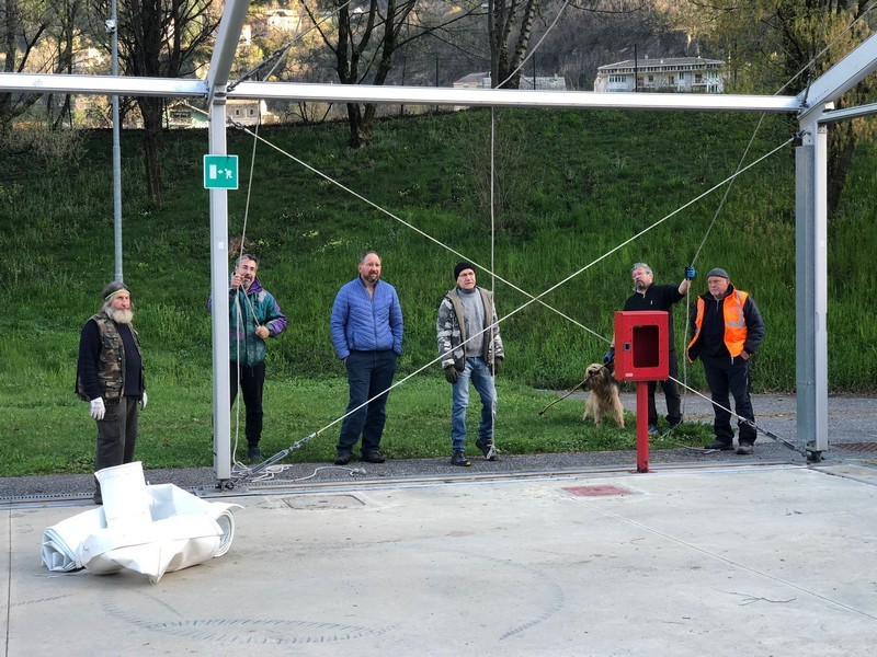 Sondalo tensostruttura Cittadella Sport