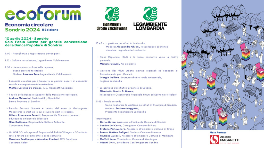 Programma Ecoforum 2024 Sondrio