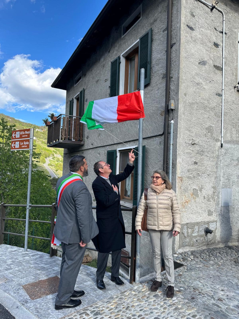 Intitolazione Viale Cesare Parravicini Castione