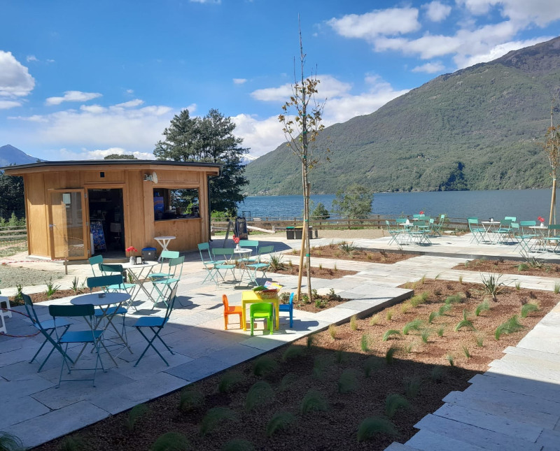 Chiosco Verceia nuova gestione Lago Novate Mezzola