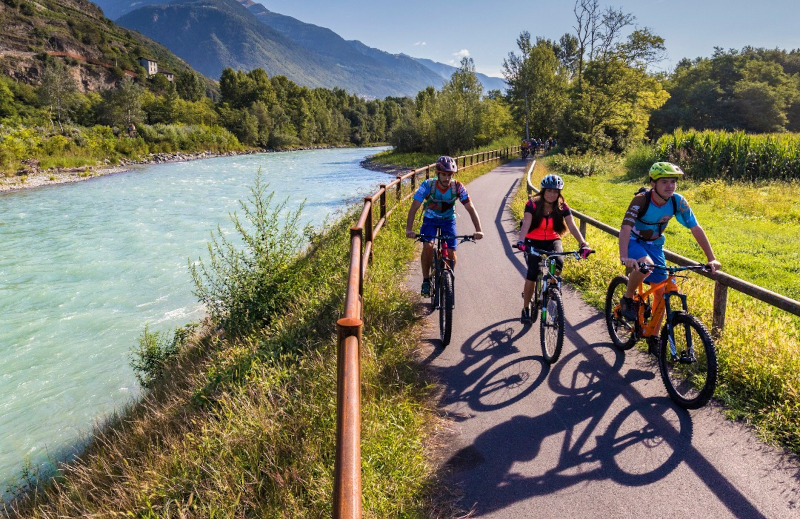 Cicloturismo Sentiero Valtellina