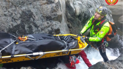 Soccorso Alpino Lombardo esercitazione squadra forra Liguria