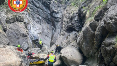 Soccorso Alpino Lombardo esercitazione squadra forra Liguria