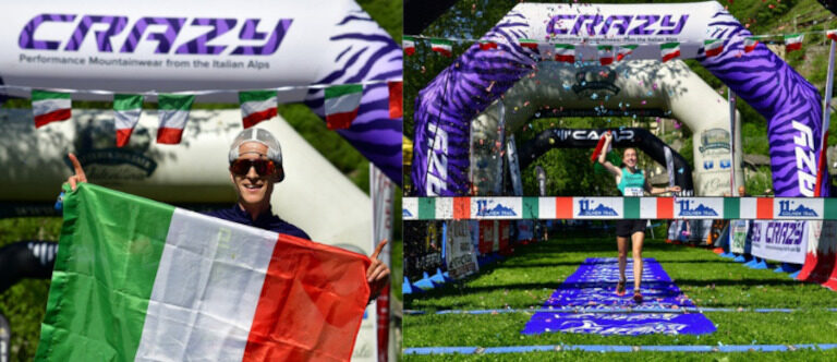 Luca Del Pero e Alice Gaggi Campioni Italiani Trail Corto Colmen Trail