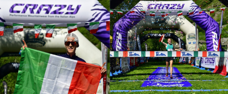 Luca Del Pero e Alice Gaggi Campioni Italiani Trail Corto Colmen Trail