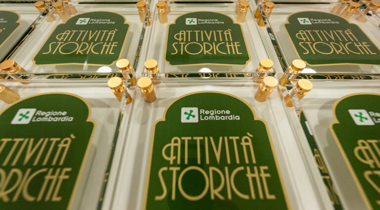 Targa attività storiche Regione Lombardia