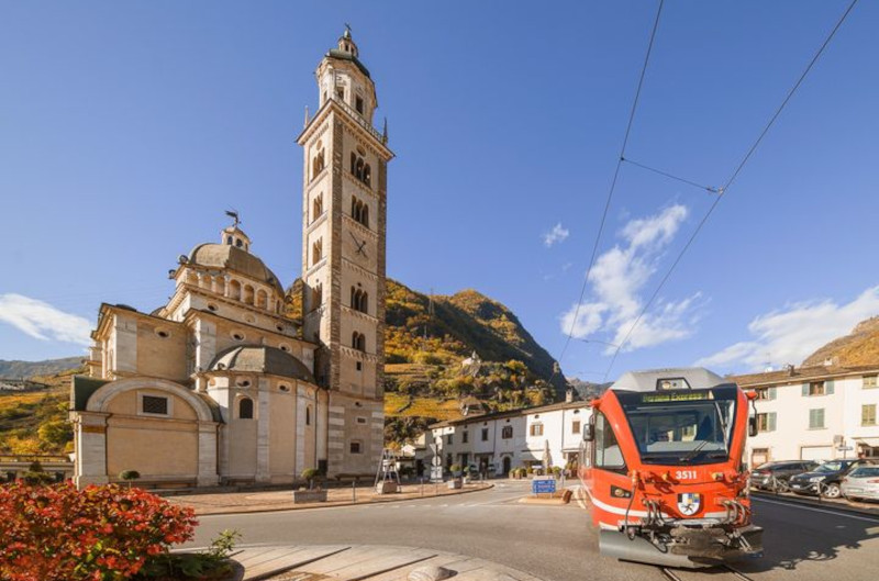 Tirano Trenino Rosso del Bernina