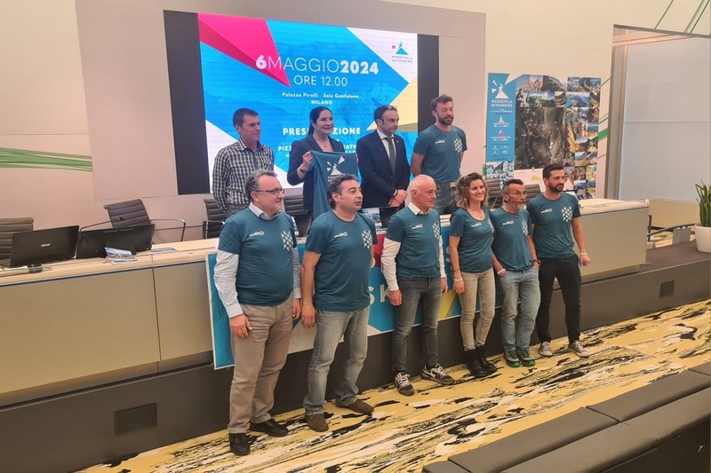 Pizzo Stella SkyMarathon presentazione Palazzo Pirelli