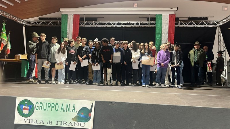 Borsa di studio Alpini Villa di Tirano Elena Mosconi 
