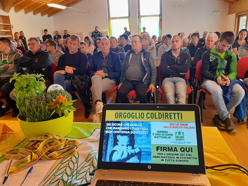 Assemblea Orgoglio Coldiretti Albosaggia agricoltura fauna selvatica