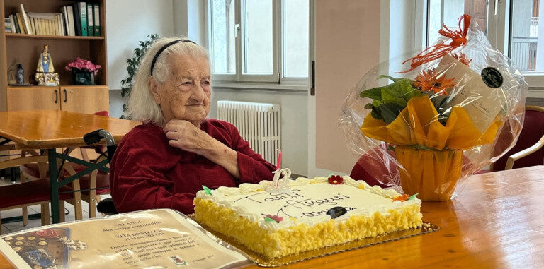 103 anni Zita Bonifacio Tirano