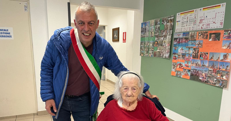 103 anni Zita Bonifacio Tirano