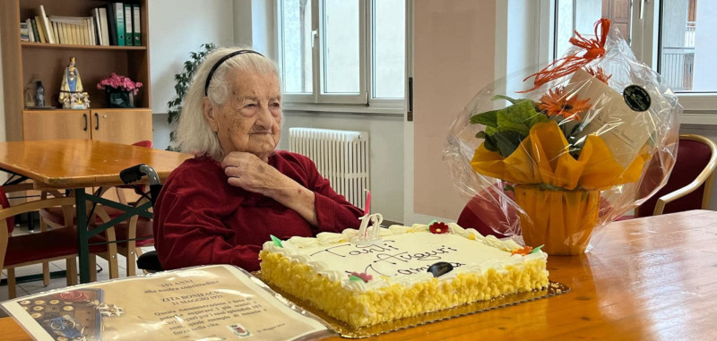 103 anni Zita Bonifacio Tirano