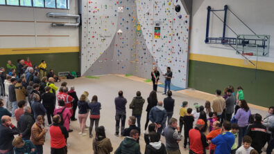 Spluga climbing inaugurazione Campodolcino