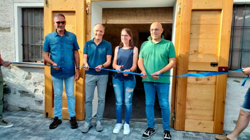 Radici Alpine inaugurazione cantina Chiuro