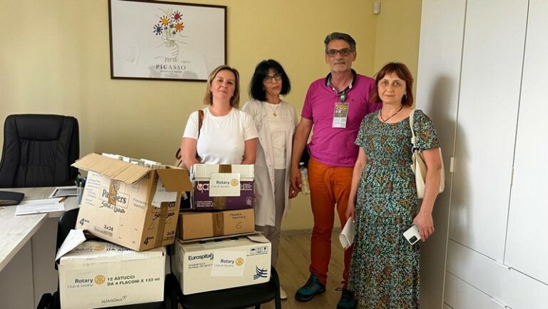 Rotary Club Sondrio medicinali Odessa guerra Ucraina