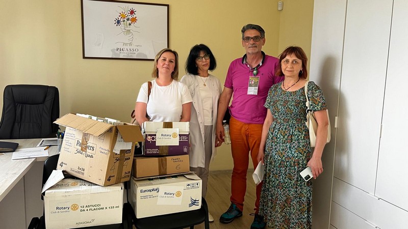 Rotary Club Sondrio medicinali Odessa guerra Ucraina
