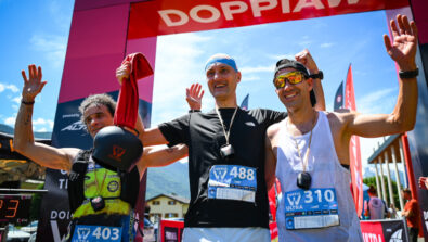 skyrace DoppiaW podio maschile della 30 km
