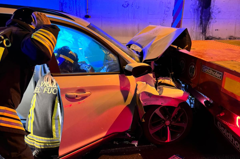 Incidente galleria scoglio Lierna
