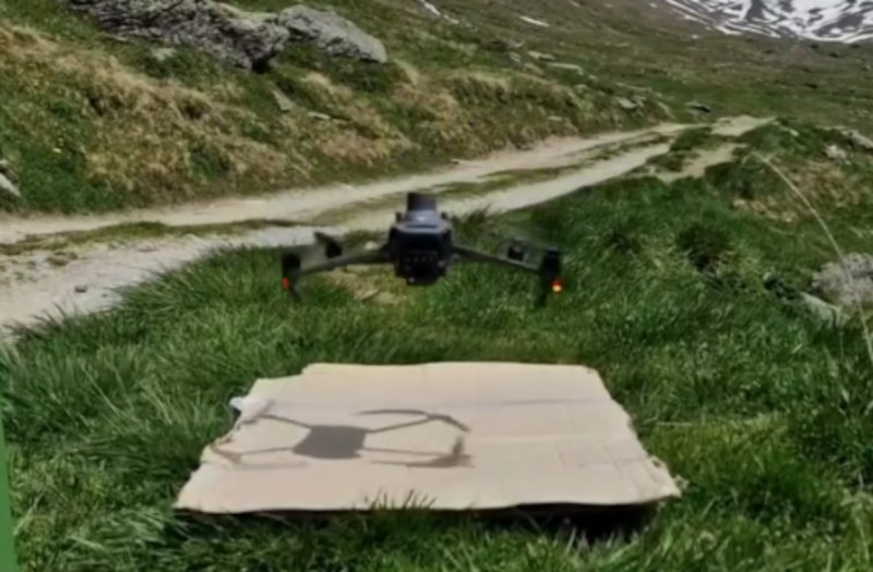 Drone Parco Nazionale Stelvio marmotte