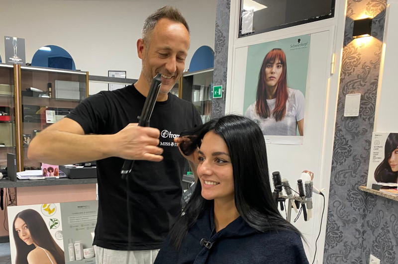 Matteo Del Maffeo parrucchiere Sondrio Miss Italia