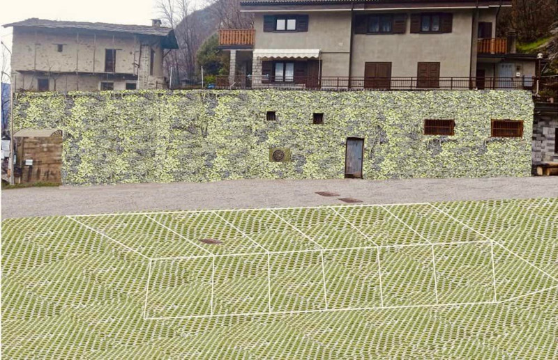 Parcheggio località Castello Novate Mezzola