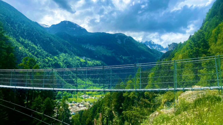 Ponte tibetano Campodolcino