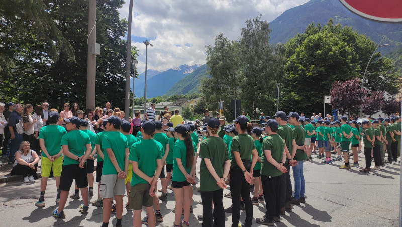 Sondalo campo scuola provinciale Alpini