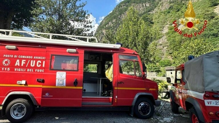 Ragazzo disperso torrente Esino Valmasino