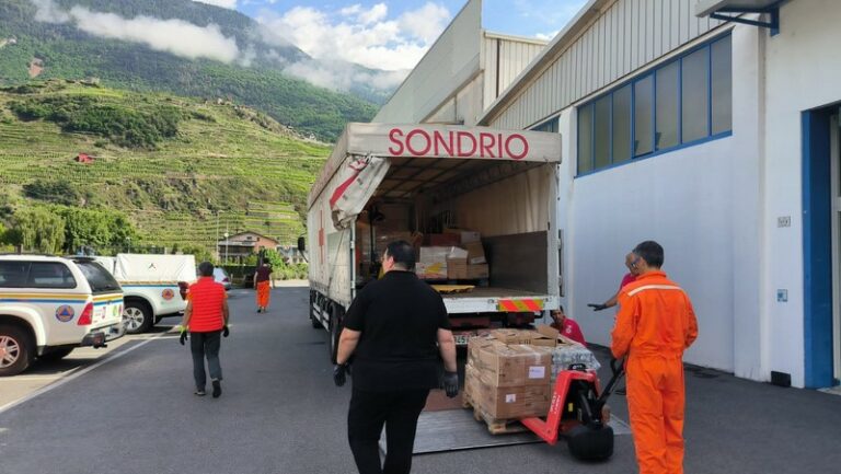 Sondrio emporio solidale trasferimento