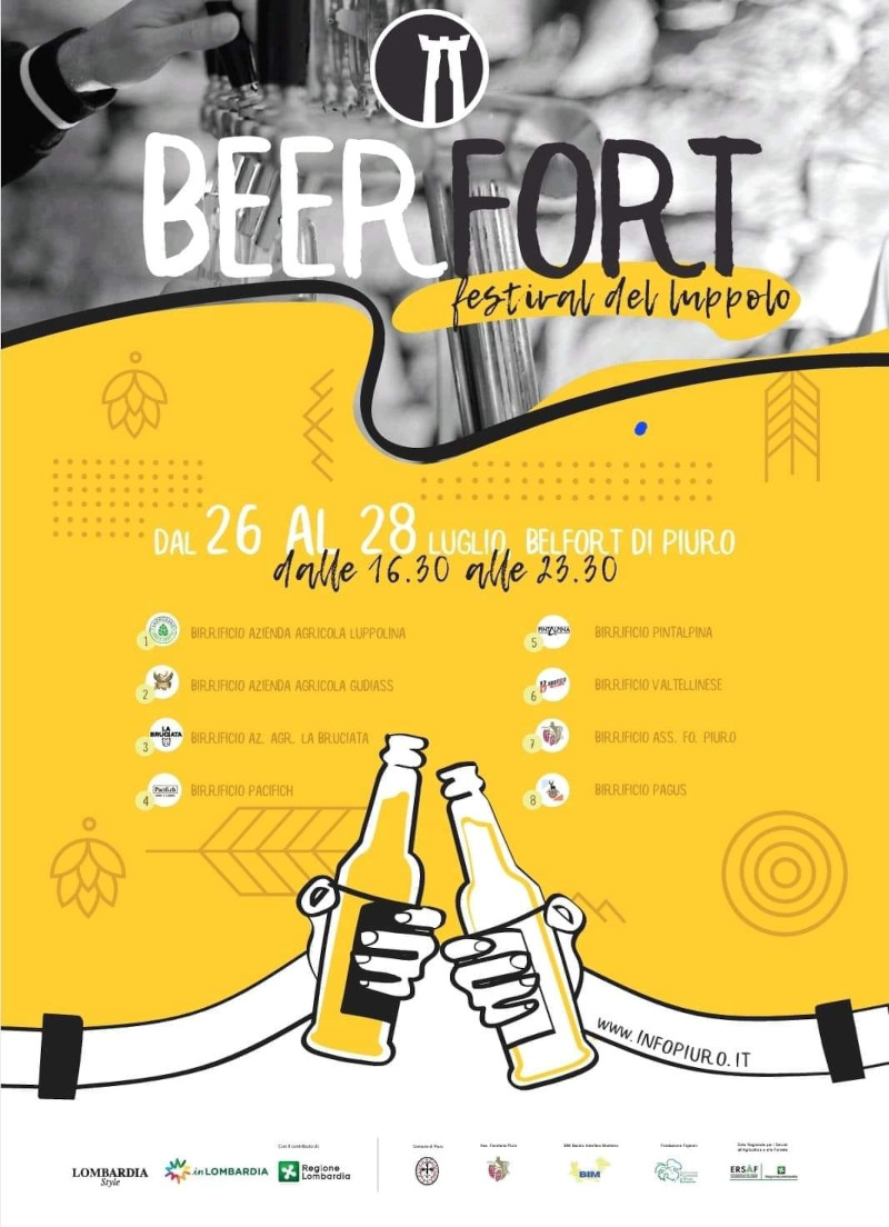 Locandina Beerfort Piuro 2024