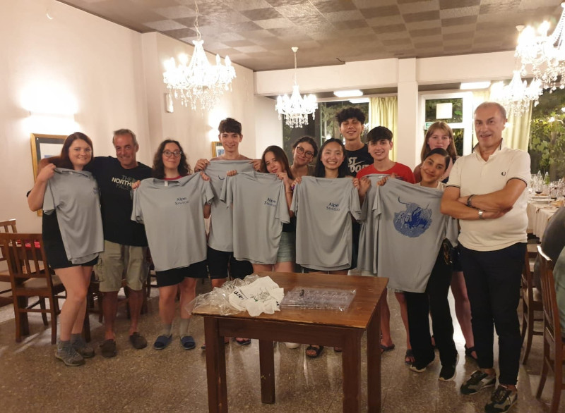 Delebio campo estivo pulizia boschi sentieri Val Lesina