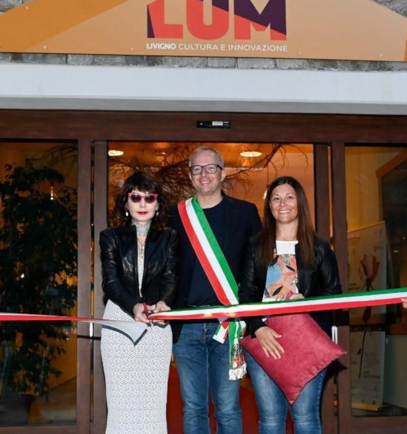 LUM Livigno centro cultura innovazione inaugurazione
