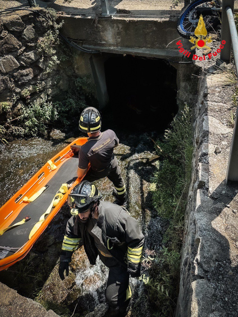 Incidente motociclista Teglio