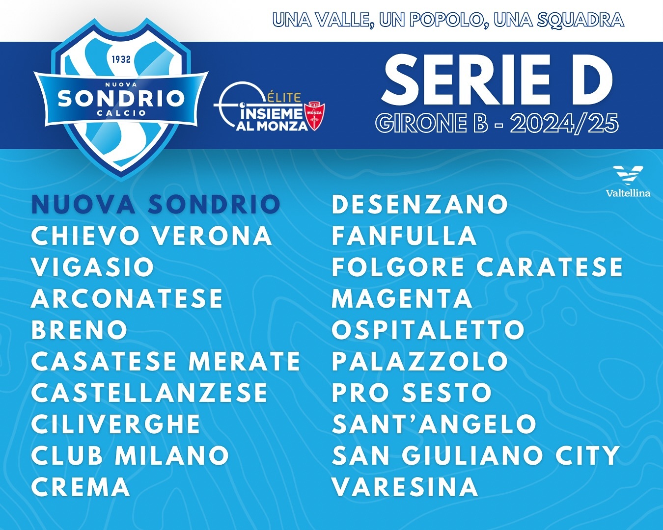 Girone Sondrio Calcio stagione 2024_2025