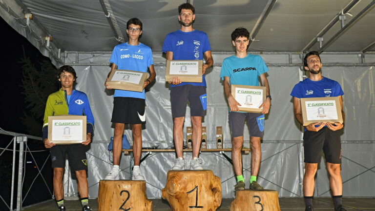 Sostila Vertical Goinup 2024 podio maschile
